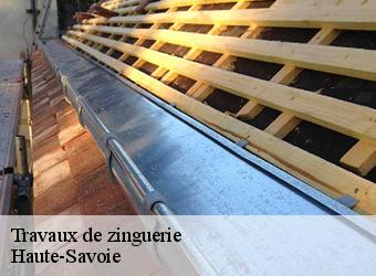 Travaux de zinguerie Haute-Savoie