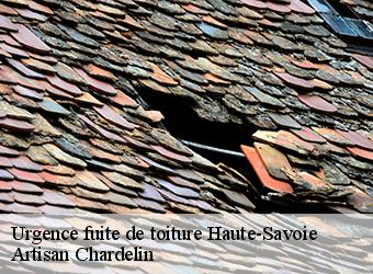 Urgence fuite de toiture 74 Haute-Savoie  Artisan Chardelin