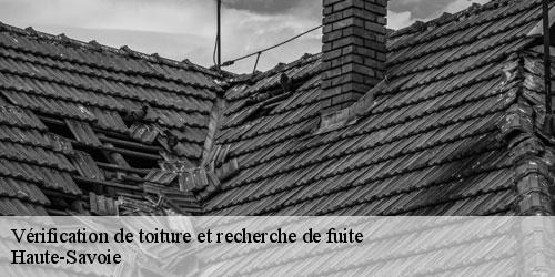 Vérification de toiture et recherche de fuite 74 Haute-Savoie  Rénovation CM