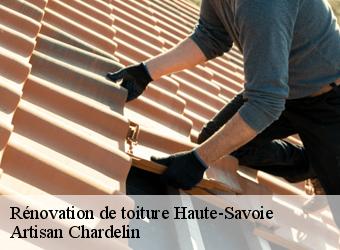 Rénovation de toiture 74 Haute-Savoie  Artisan Chardelin