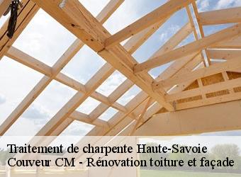 Traitement de charpente 74 Haute-Savoie Couveur CM - Rénovation toiture et façade
