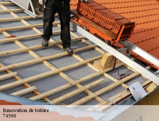 Rénovation de toiture thollon-les-memises-74500 Rénovation CM