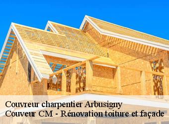 Couvreur charpentier arbusigny-74930 Couveur CM - Rénovation toiture et façade