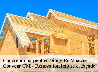 Couvreur charpentier dingy-en-vuache-74520 Couveur CM - Rénovation toiture et façade