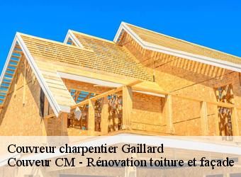 Couvreur charpentier  gaillard-74240 Couveur CM - Rénovation toiture et façade
