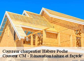 Couvreur charpentier  habere-poche-74420 Couveur CM - Rénovation toiture et façade