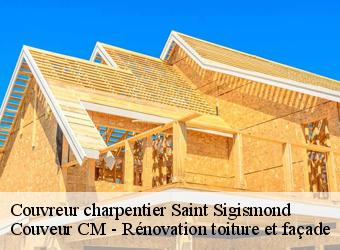Couvreur charpentier saint-sigismond-74300 Couveur CM - Rénovation toiture et façade