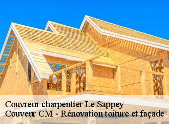 Couvreur charpentier le-sappey-74350 Couveur CM - Rénovation toiture et façade