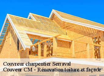 Couvreur charpentier serraval-74230 Couveur CM - Rénovation toiture et façade