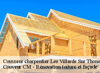 Couvreur charpentier les-villards-sur-thones-74230 Couveur CM - Rénovation toiture et façade