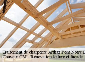Traitement de charpente  arthaz-pont-notre-dame-74380 Couveur CM - Rénovation toiture et façade