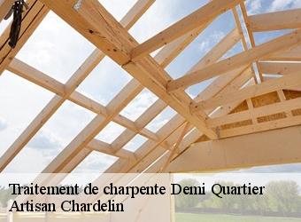 Traitement de charpente  demi-quartier-74120 Artisan Chardelin