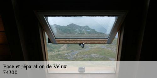 Pose et réparation de Velux araches-74300 Rénovation CM