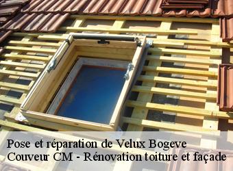 Pose et réparation de Velux bogeve-74250 Couveur CM - Rénovation toiture et façade
