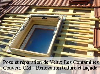 Pose et réparation de Velux les-contamines-montjoie-74170 Couveur CM - Rénovation toiture et façade