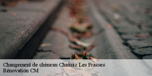 Changement de chéneau chainaz-les-frasses-74540 Rénovation CM