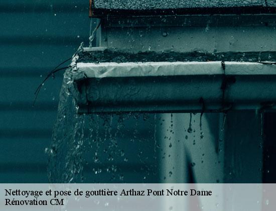 Nettoyage et pose de gouttière  arthaz-pont-notre-dame-74380 Rénovation CM