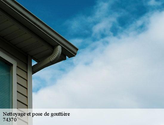 Nettoyage et pose de gouttière ferrieres-74370 Rénovation CM