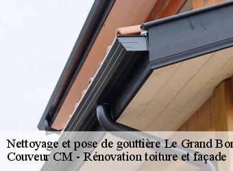 Nettoyage et pose de gouttière  le-grand-bornand-74450 Couveur CM - Rénovation toiture et façade