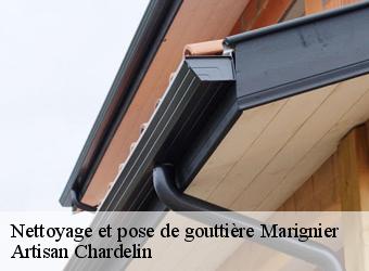 Nettoyage et pose de gouttière  marignier-74970 Artisan Chardelin