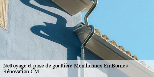 Nettoyage et pose de gouttière  menthonnex-en-bornes-74350 Rénovation CM