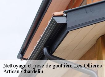 Nettoyage et pose de gouttière les-ollieres-74370 Artisan Chardelin