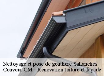 Nettoyage et pose de gouttière sallanches-74700 Couveur CM - Rénovation toiture et façade