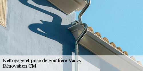 Nettoyage et pose de gouttière vanzy-74270 Rénovation CM