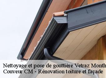 Nettoyage et pose de gouttière vetraz-monthoux-74100 Couveur CM - Rénovation toiture et façade