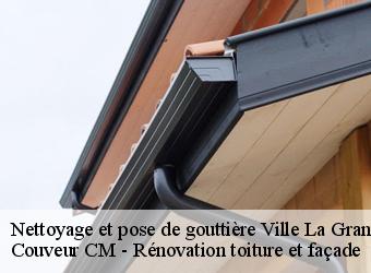 Nettoyage et pose de gouttière ville-la-grand-74100 Couveur CM - Rénovation toiture et façade