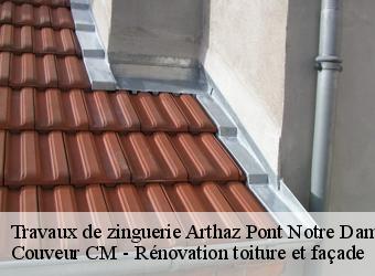Travaux de zinguerie arthaz-pont-notre-dame-74380 Couveur CM - Rénovation toiture et façade