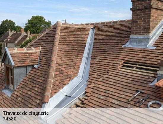 Travaux de zinguerie loex-74380 Rénovation CM