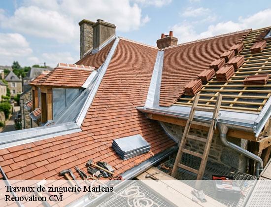 Travaux de zinguerie marlens-74210 Rénovation CM
