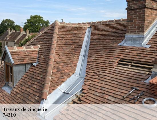 Travaux de zinguerie marlens-74210 Rénovation CM