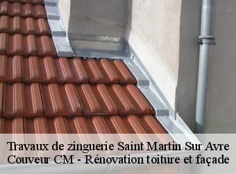 Travaux de zinguerie saint-martin-sur-avre-74700 Couveur CM - Rénovation toiture et façade