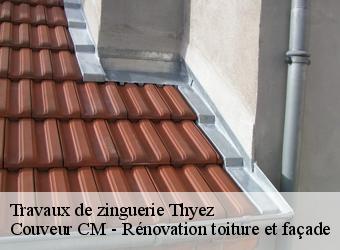 Travaux de zinguerie thyez-74300 Couveur CM - Rénovation toiture et façade