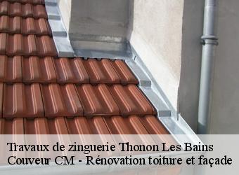 Travaux de zinguerie thonon-les-bains-74200 Couveur CM - Rénovation toiture et façade