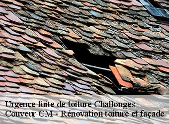 Urgence fuite de toiture challonges-74910 Couveur CM - Rénovation toiture et façade