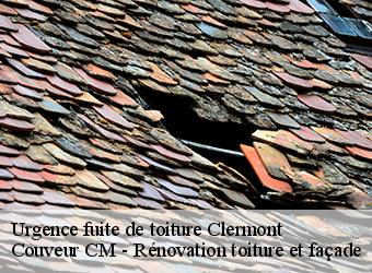 Urgence fuite de toiture clermont-74270 Couveur CM - Rénovation toiture et façade
