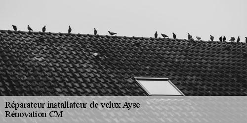 Réparateur installateur de velux ayse-74130 Rénovation CM