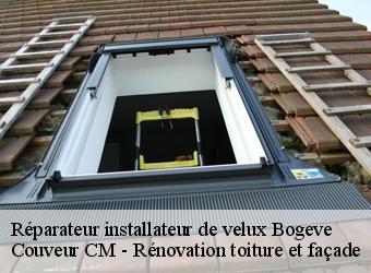 Réparateur installateur de velux bogeve-74250 Couveur CM - Rénovation toiture et façade
