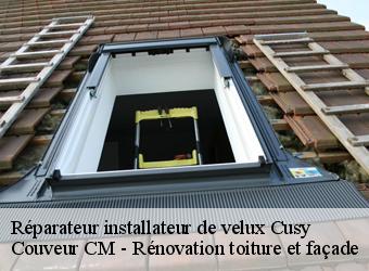 Réparateur installateur de velux cusy-74540 Couveur CM - Rénovation toiture et façade