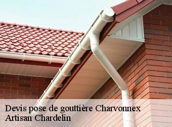 Devis pose de gouttière  charvonnex-74370 Artisan Chardelin