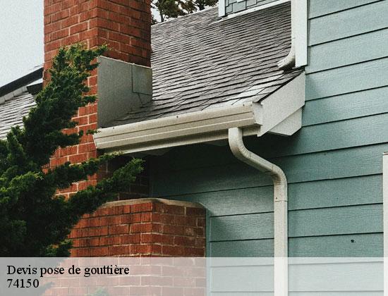 Devis pose de gouttière crempigny-bonneguete-74150 Rénovation CM
