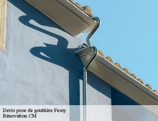 Devis pose de gouttière fessy-74890 Rénovation CM