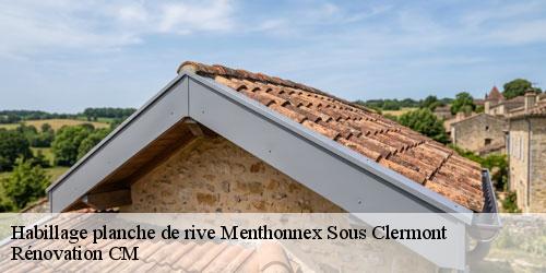 Habillage planche de rive menthonnex-sous-clermont-74270 Rénovation CM