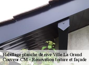 Habillage planche de rive ville-la-grand-74100 Couveur CM - Rénovation toiture et façade