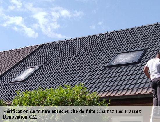 Vérification de toiture et recherche de fuite chainaz-les-frasses-74540 Rénovation CM