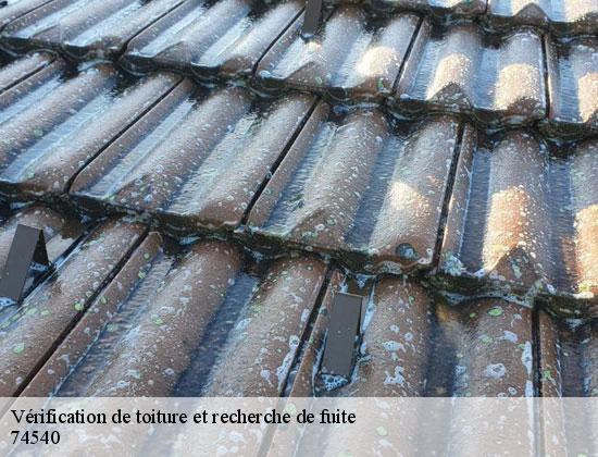 Vérification de toiture et recherche de fuite chainaz-les-frasses-74540 Rénovation CM