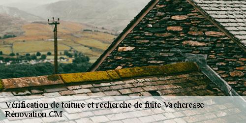 Vérification de toiture et recherche de fuite vacheresse-74360 Rénovation CM